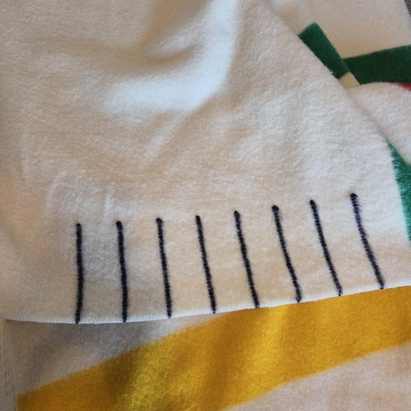 VTG Hudson Bay 8 Point Wool Blanket - Picture 5 of 6